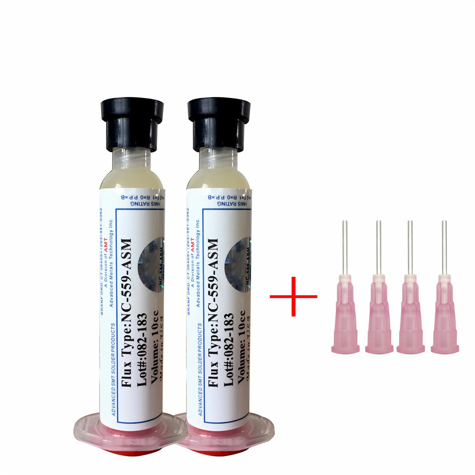 Picture of High quality NC-559-ASM 10cc soldering paste BGA CSP ball planting bead self-cleaning solder paste